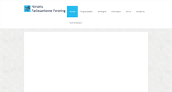 Desktop Screenshot of hfaf.dk